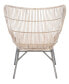 Lenu Rattan Accent Chair with Cushion