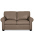 Фото #5 товара Orid 59" Leather Roll Arm Loveseat, Created for Macy's