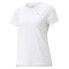 Фото #1 товара Puma Run Favorite Heather Crew Neck Short Sleeve Athletic T-Shirt Womens White C