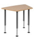Фото #4 товара Hex Collaborative Adjustable Student Desk - Home And Classroom