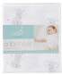Baby Boys or Baby Girls Elephant-Print Crib Sheet