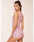 ფოტო #3 პროდუქტის Women's Roanne Tank & Shorts Set Lingerie