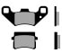 BRENTA MOTO 3199 Rear Organic Brake Pads