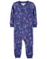 Фото #2 товара Toddler 1-Piece Unicorn 100% Snug Fit Cotton Footless Pajamas 2T