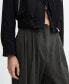 ფოტო #4 პროდუქტის Women's Wide leg Pleated Pants