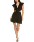 Фото #1 товара Bella Dahl Cutout Linen Mini Dress Women's Black S