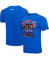 Фото #2 товара Men's Joel Embiid, James Harden and Tobias Harris Royal Philadelphia 76ers Multi Lineup T-shirt