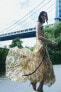 Фото #1 товара Платье с принтом и окантовкой — zw collection ZARA