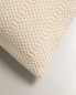 Woven cotton cushion cover