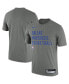 Фото #1 товара Men's Heather Gray Dallas Mavericks 2023/24 Sideline Legend Performance Practice T-shirt
