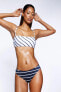 Фото #1 товара Плавки Koton Blue Patterned Bikini Bottom