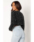 ფოტო #5 პროდუქტის Women's Monica All Over Pearl Crop Jacket