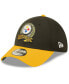 ფოტო #2 პროდუქტის Men's Black, Yellow Pittsburgh Steelers 2022 Salute To Service 39THIRTY Flex Hat