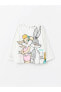 Фото #4 товара Пижама LCWAIKIKI Baby Bunny Print Sweatshirt & Pants.