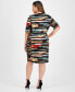 ფოტო #6 პროდუქტის Plus Size Tiered Sheath Dress