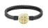 Fashion leather black bracelet 1580491