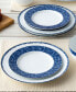 Фото #32 товара Rill 4 Piece Dinner Plate Set, Service for 4