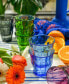 Фото #2 товара Набор стаканов Duralex Picardie с рисунками слив, зеленый, морской, серый - 240 мл - 4 шт.