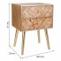 Nightstand Alexandra House Living Brown 35 x 61 x 44 cm