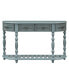 Фото #10 товара 52" Modern Curved Console Table with 4 drawers