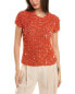 Фото #1 товара Emily Shalant Crunchy Bead Paillette Top Women's