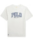 ფოტო #1 პროდუქტის Big Boys Striped-Logo Cotton Jersey T-Shirt