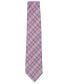 Фото #2 товара Men's Cole Plaid Silk Tie