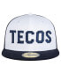 Men's White/Navy Tecolotes Laredos Mexico League On Field 59FIFTY Fitted Hat