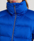 Фото #4 товара Women's Water-Repellent Satin Down Coat