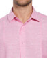 Фото #3 товара Рубашка Cubavera мужская классическая из льняного смесового материала с коротким рукавом и застежкой на пуговицы