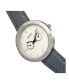 ფოტო #3 პროდუქტის Quartz The 6100 White Dial, Canvas-Overlaid Grey Polyurethane Strap Watch 43mm