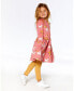 Фото #5 товара Платье для малышей Deux Par Deux с карманами Розовый Принт Пуделя