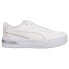 Фото #1 товара Puma Skye Metallic Lace Up Platform Womens White Sneakers Casual Shoes 37479701