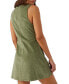 ფოტო #5 პროდუქტის Juniors' Poppy Sleeveless Corduroy Mini Dress