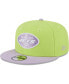 Фото #1 товара Men's Neon Green, Lavender New York Jets Two-Tone Color Pack 9FIFTY Snapback Hat