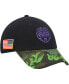 ფოტო #1 პროდუქტის Men's Black, Camo LSU Tigers Veterans Day 2Tone Legacy91 Adjustable Hat