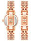 Фото #3 товара Часы и аксессуары Anne Klein Женские кварцевые часы с розовым покрытием из сплава 24 мм Set