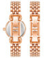 Фото #3 товара Часы и аксессуары Anne Klein Женские кварцевые часы с розовым покрытием из сплава 24 мм Set
