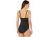Фото #3 товара Купальник Tommy Bahama 271013 Черный жемчуг Передняя одежда с перекрестной вставкой для женщиной размер 6