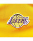 ფოტო #5 პროდუქტის Men's Gold Los Angeles Lakers 2002 NBA Finals Hardwood Classics On-Court Authentic Sleeveless Shooting Shirt