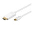 MicroConnect 3m MDP/HDMI M/M - 3 m - Mini DisplayPort - HDMI - Gold - Copper - White