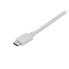Фото #6 товара 6ft/1.8m USB C to DisplayPort 1.2 Cable 4K 60Hz - USB-C to DisplayPort Adapter Cable HBR2 - USB Type-C DP Alt Mode to DP Monitor Video Cable - Works w/ Thunderbolt 3 - White - 1.8 m - USB Type-C - DisplayPort - Male - Male - Straight