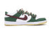 Фото #2 товара 【定制球鞋】 Nike Dunk Low 字母 解构 高街 低帮 板鞋 男款 绿色 / Кроссовки Nike Dunk Low DV0833-100