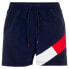 TOMMY HILFIGER Colour Blocked Slim Fit Mid Length Swimming Shorts