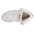 Фото #7 товара Diadora Mi Basket Used Metallic High Top Womens White Sneakers Casual Shoes 176