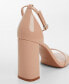 ფოტო #2 პროდუქტის Women's Strappy Heeled Sandals