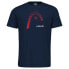 HEAD RACKET Club Carl short sleeve T-shirt Синий, M - фото #1