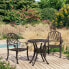 Фото #1 товара Набор садовой мебели Moselota Bistro-Set-k60 (3-дюймовый), Bronzefarben