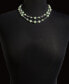 Фото #2 товара Silver-Tone Beaded Layered Necklace, 18" + 2" extender, Created for Macy's