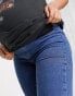 Фото #6 товара Topshop Maternity under bump mid blue Joni jeans